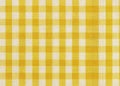 Light Yellow Gingham Tablecloth Background Seamless Pattern for Design Decor and Print Applications Royalty Free Stock Photo