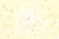 Light yellow, Golden bokeh background. Scalable vector illustration. Pattern with circles of different scale and transparency Royalty Free Stock Photo