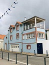 Blue beachhouse English coast