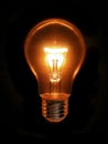 Lightbulb Ideas Royalty Free Stock Photo
