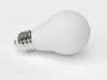 Lightbulb isolated on white