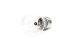 Lightbulb macro in highkey Royalty Free Stock Photo