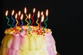 Lighted Birthday Cake