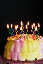 Lighted Birthday Cake