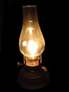 Lighted lantern lamp selective focus