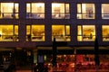 Lighted offices in Aker Brygge