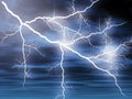 Lightening Royalty Free Stock Photo