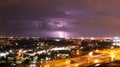 Lightening above cloud