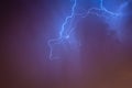 Lightening Skyscape Royalty Free Stock Photo