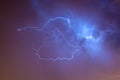 Lightening Skyscape Royalty Free Stock Photo