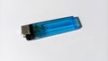 The lighter is blue. Royalty Free Stock Photo