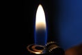 Lighter flame Royalty Free Stock Photo