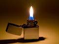 Lighter and Flame Royalty Free Stock Photo