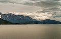 Lighter gray skies in Beagle Channel, Tierra del Fuego, Argentina