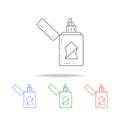 lighter icon. Elements of camping multi colored icons. Premium quality graphic design icon. Simple icon for websites, web design; Royalty Free Stock Photo