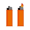 lighter  icon. lighter sign on white background. lighter icon for web and app. Royalty Free Stock Photo