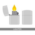 Lighter Icon Vector Royalty Free Stock Photo