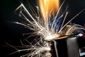 Lighter Igniting Sparks Royalty Free Stock Photo