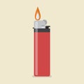 Lighter vector icon