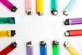 Lighters Colorful Royalty Free Stock Photo