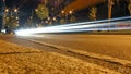 Lightextractors around a roundabout in the city of Innsbruck