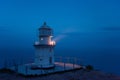 Lighthouse above the sea