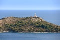 Lighthouse on Adriatic island of Lastovo, Croatia