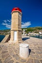 Lighthouse in Adriatic town of Senj