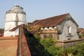 Lighthouse in Aguada fort Royalty Free Stock Photo