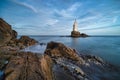 Lighthouse in Ahtopol, Bulgaria Royalty Free Stock Photo