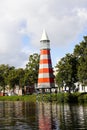 The lighthouse by Aldo Rossi at Valkenberg Park in Breda, Netherlands