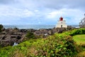 Lighthouse along the Wild Pacific Trail, Vancouver Island, BC, Canada