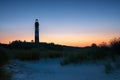 Lighthouse, Amrum, Germany Royalty Free Stock Photo