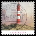 Lighthouse Amrum Royalty Free Stock Photo
