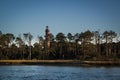 Lighthouse on Assateague Island Royalty Free Stock Photo