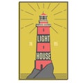 Lighthouse badge