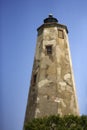 Lighthouse on Bald Head Island Royalty Free Stock Photo