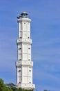 lighthouse in bantul beach, indonesia Royalty Free Stock Photo