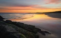 Lighthouse Beach Seal Rocks Royalty Free Stock Photo