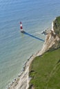 Lighthouse at Beachy Head, East Sussex, Eng Royalty Free Stock Photo