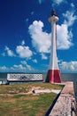 Lighthouse at Belize City harbor