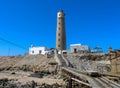 Lighthouse of Big Brother, Brother Islands, Red Sea, Egypt Royalty Free Stock Photo