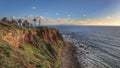 Lighthouse blue sky and ocean green Royalty Free Stock Photo