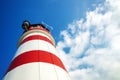 Lighthouse with blue sky Royalty Free Stock Photo