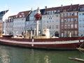 Lighthouse boat in Copenhagen's water canals