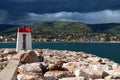 Lighthouse of Bormes les Mimosas in France