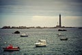 Lighthouse in Brittany on the Ille Vierge