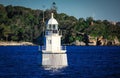 Lighthouse buoy Sydney Harbour Australia Royalty Free Stock Photo