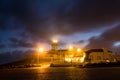 Lighthouse in Cabo da Roca, Most Western Point of Europe Royalty Free Stock Photo