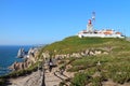 Lighthouse in Cabo da Roca - the westernmost extent of mainland Portugal